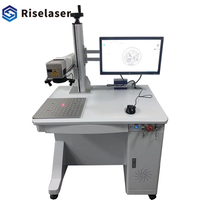 10000 mm/S Fiber Laser Marking Machine 50w Fiber Laser Engraver For Metal