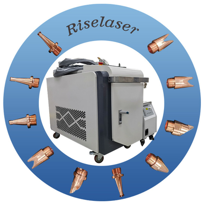 Collimating Focal Length F50mm Handheld Fiber Laser Welding Machine For Speed Welding