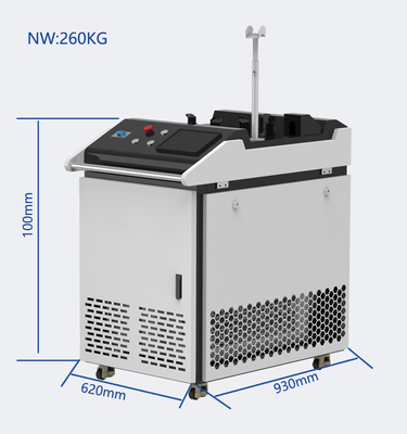 2000W IPG Handheld Laser Welding Machine Portable Laser Welder With Durable Motor Gear For Hotel Industry